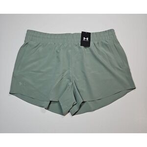 Under Armour UA Vanish 3" Green Pull On Shorts Womens Size 2X NWT